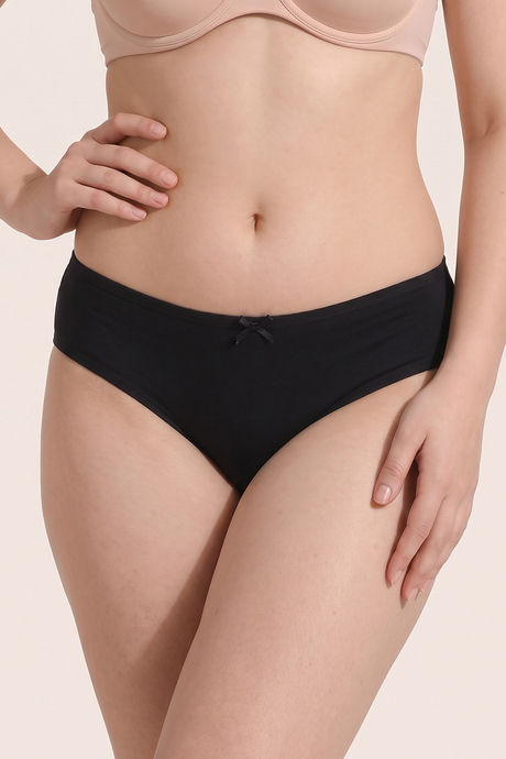 Zivame Anti-Microbial Low Rise Full Coverage Hipster Panty (Pack of 3) - Multicolor — image 13